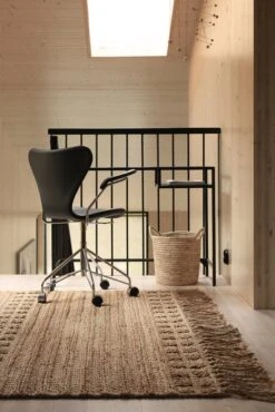 Wicker Teppich, Naturfarben -Dekorative Kunst 1 6 1 4 8 5Binterior5D wicker rug