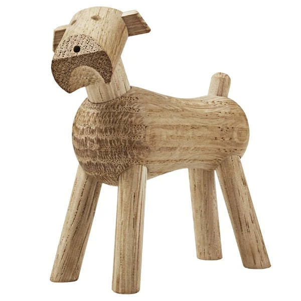 Kay Bojesen Hund Tim, Hellbraun 3 Kay Bojesen Hund Tim, Hellbraun