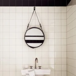 Gubi Adnet Spiegel, L, Hellbraun -Dekorative Kunst 116Gubi iso 1