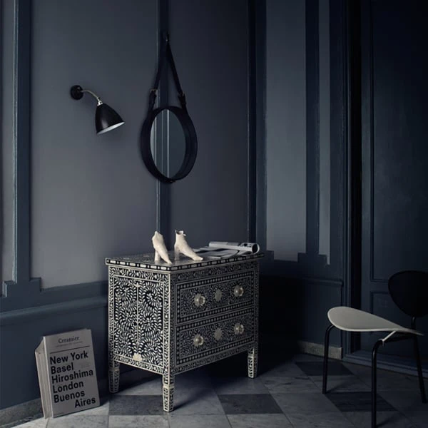 Gubi Adnet Spiegel, S, Schwarz 7 Gubi Adnet Spiegel, S, Schwarz – Bild 5