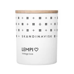 Skandinavisk Duftkerze Mit Deckel, LEMPI, Klein
