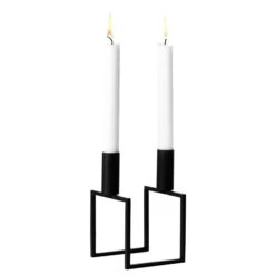 By Lassen Line Kerzenhalter, Schwarz