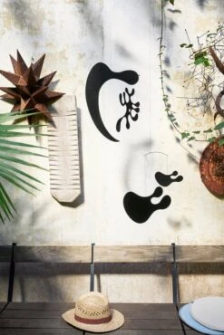 Vitra Mobile Plywood, Modell B, Schwarz -Dekorative Kunst 1691279 Plywood Mobile Seat Dots master 1