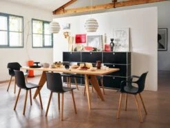 Vitra Tripod Uhr, Messing -Dekorative Kunst 1952988 HAL Wood HAL Armchair Wood Table Solvay Rotary Tray Wooden Doll Night Clock master