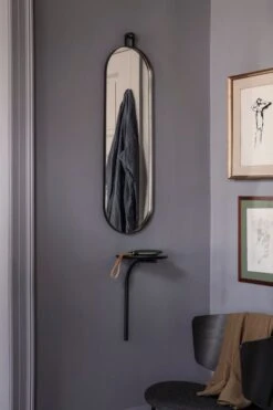 Ferm LIVING Spiegel Poise, Oval, Schwarz 7 Ferm LIVING Spiegel Poise, Oval, Schwarz -Dekorative Kunst 19 3218 2