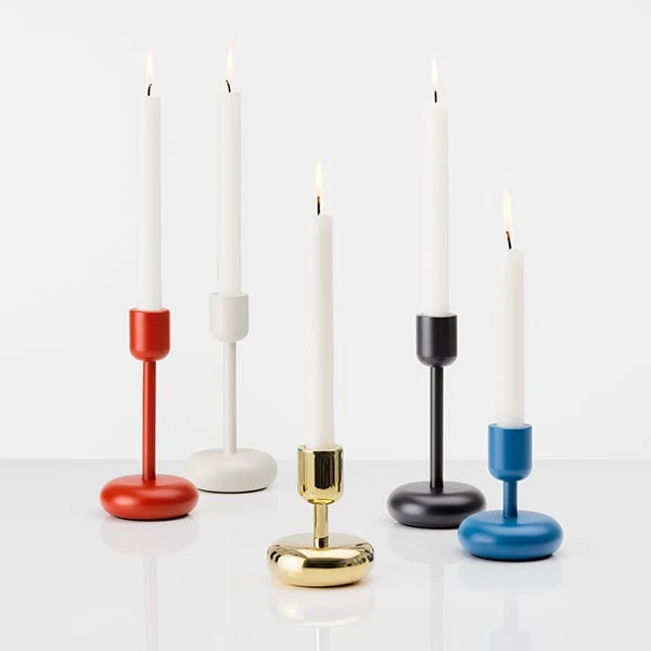 Iittala Kerzenhalter Nappula 107 Mm, Dunkelgrau 4 Iittala Kerzenhalter Nappula 107 Mm, Dunkelgrau – Bild 2