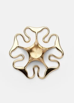 Skultuna Rose Kerzenhalter, Messing -Dekorative Kunst 1Skultuna SL755 Rose EE