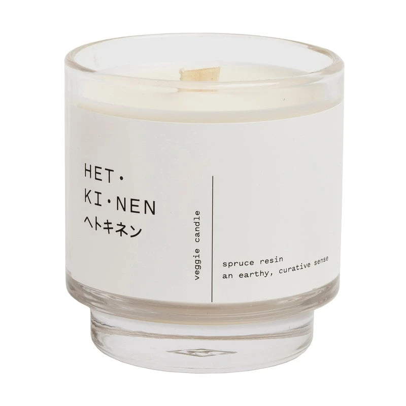 Veggie Wachskerze, Fichtenharz 3 Veggie Wachskerze, Fichtenharz