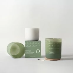 Skandinavisk Duftkerze Mit Deckel, FJORD, Groß -Dekorative Kunst 20124 100 STYLING FJORD CANDLE REFILL 200Grole 1