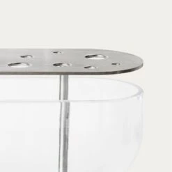 Fritz Hansen Ikebana Vase, Lang, Stahl -Dekorative Kunst 2B1859019A41494DADAC915C1941ADC6