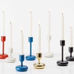 Iittala Kerzenhalter Nappula 107 Mm, Dunkelgrau 8 Iittala Kerzenhalter Nappula 107 Mm, Dunkelgrau -Dekorative Kunst 2Iittala iso HV