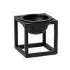 By Lassen Schale Kubus, Mini, Schwarz -Dekorative Kunst 307ByLassen iso TH