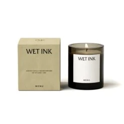 Menu Olfacte Duftkerze, 235 G, Wet Ink -Dekorative Kunst 3200049 Olfacte Scented Candle Wet Ink Poured Glass Candle 2