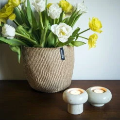 Kandili Kerzenhalter A, Cremeweiß -Dekorative Kunst 3310 CE8110 CA8110 Mifuko 032021 Cuupitirronen 16