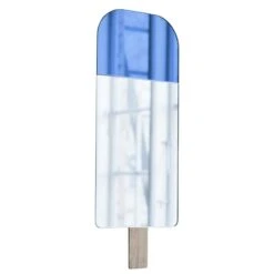 Ice Cream Mirror, Blau