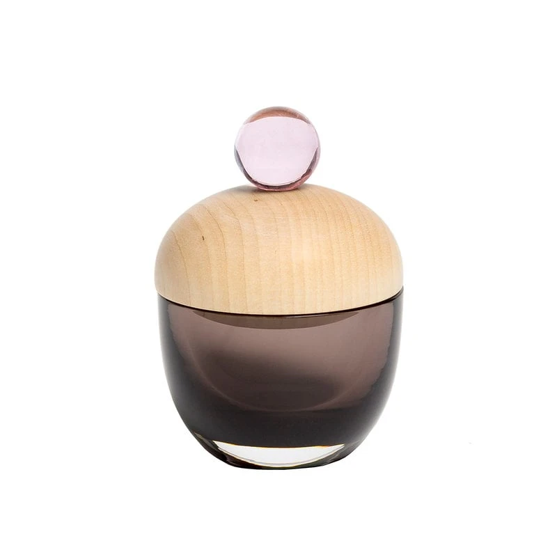 Kasten Lyyli, Klein, Rauchgrau - Rosa 3 Kasten Lyyli, Klein, Rauchgrau - Rosa