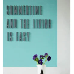 Design Letters Arne Jacobsen Holzbuchstaben, Schwarz, A–Ö -Dekorative Kunst 41DesignLetters iso