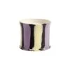 Hay Stripe Duftkerze, Feigenblatt -Dekorative Kunst 540741 Stripe Scented Candle fig leaf ee