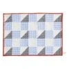 Hay Sobremesa Tischset, Kariert, Blau
