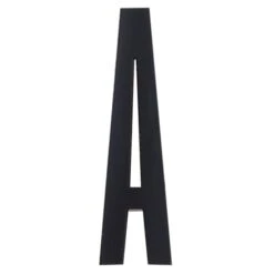 Design Letters Arne Jacobsen Holzbuchstaben, Schwarz, A–Ö