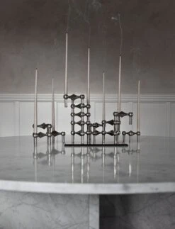 STOFF Nagel – Kerzen By Ester & Erik, 6 Stück, Sandfarben -Dekorative Kunst 5700002166388 1 2