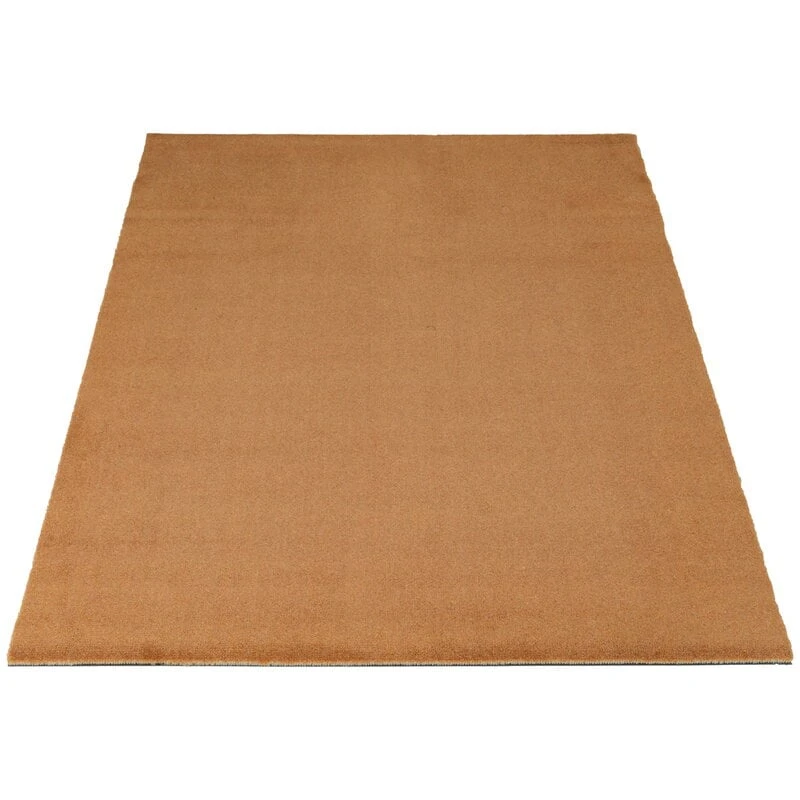 Einfarbiger Uni Teppich, 90 x 130 Cm, Gedämpftes Gelb 8 Einfarbiger Uni Teppich, 90 x 130 Cm, Gedämpftes Gelb – Bild 6