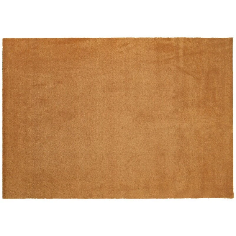 Einfarbiger Uni Teppich, 90 x 130 Cm, Gedämpftes Gelb 3 Einfarbiger Uni Teppich, 90 x 130 Cm, Gedämpftes Gelb