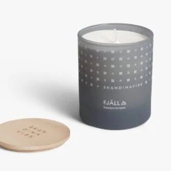 Skandinavisk Fjäll Duftkerze Mit Deckel, Groß -Dekorative Kunst 5711868201113 styling