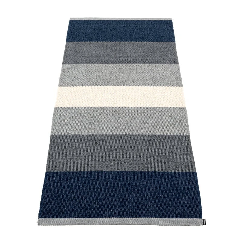 Kim Teppich, 70 X 160 Cm, Dunkelblau 3 Kim Teppich, 70 X 160 Cm, Dunkelblau
