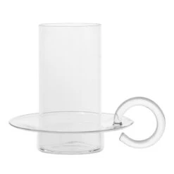 Ferm LIVING Luce Kerzenhalter, Transparent
