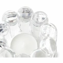 Tom Dixon Press Teelichthalter, Vertikal, Klar -Dekorative Kunst 80435d90 ba95 4a3d 9805 b26a20ce8483