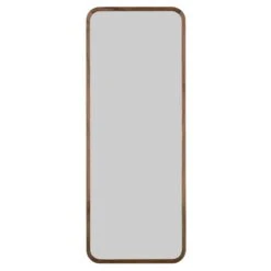 Silhouette Spiegel, 70 X 180 Cm, Nussbaum Geölt