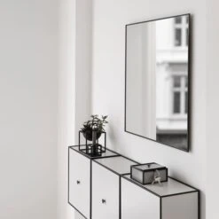 By Lassen View Spiegel, Groß, Schwarz -Dekorative Kunst 93ByLassen iso 1