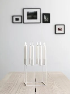By Lassen Kubus 8 Kerzenhalter, Weiß -Dekorative Kunst 9722166371 3ff87621b4 o