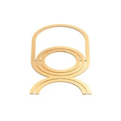 Air Trophy Pflanzenhalter, Messing -Dekorative Kunst AIR TROPHY flat