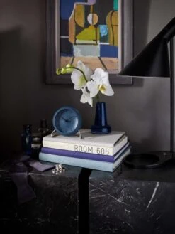 AJ City Hall Tischuhr Mit Wecker, Steinblau -Dekorative Kunst AJ 43691 03