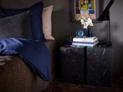 AJ City Hall Tischuhr Mit Wecker, Steinblau -Dekorative Kunst AJ 43691 04