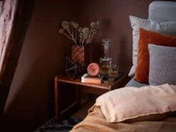 AJ City Hall Tischuhr Mit Wecker, Blasses Orange 12 AJ City Hall Tischuhr Mit Wecker, Blasses Orange -Dekorative Kunst AJ 43692 04