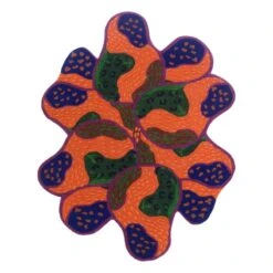 Pear Teppich, 160 x 200 cm, Rot