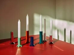 Hay Arcs Kerzenhalter, S, Dunkelblau -Dekorative Kunst Arcs Candlesholder family 01