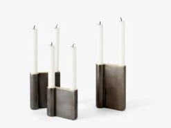 &Tradition Collect SC41 Kerzenhalter, Bronziertes Messing -Dekorative Kunst Candleholders SC39 SC40 SC41 with light