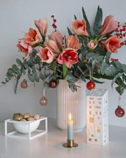 Iittala Glaskugel-Set, 5 Stück, 40 mm, Rot -Dekorative Kunst Christmas Mood 12 1