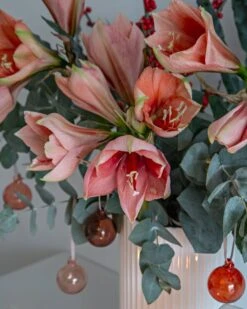 Iittala Glaskugel-Set, 5 Stück, 40 mm, Rot -Dekorative Kunst Christmas Mood 13