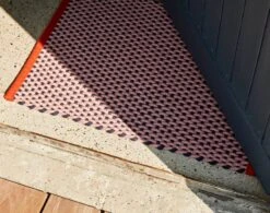Hay Türmatte, Rosa 10 Hay Türmatte, Rosa -Dekorative Kunst Door Mat pink