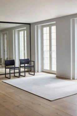 Earth Natural Teppich, Silbergrau -Dekorative Kunst Earth silverGrey18177 role