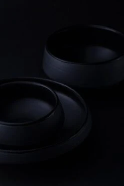Eclipse Tafelaufsatzschale, 38 Cm, Schwarz -Dekorative Kunst Eclipse 009
