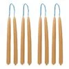 Ferm LIVING Dipped Kerze, 8 Stück, 1,2 cm, Strohgelb -Dekorative Kunst FL1104264745 VS