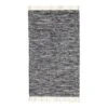 Ferm LIVING Melange Teppich, 60 × 100 cm, Dunkles Marineblau -Dekorative Kunst FL1104265257 ferm LIVING MelangeRug Navy KB