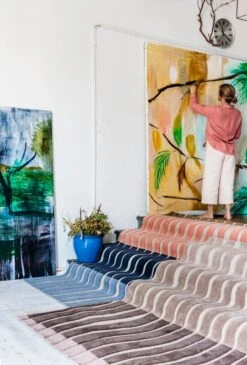 Nami Teppich 200 X 300 Cm, Mehrfarbig -Dekorative Kunst Finarte Nami image Suvi Keslinen2 1