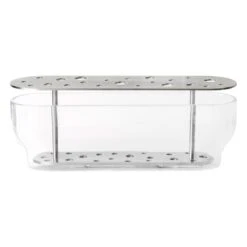 Fritz Hansen Ikebana Vase, Lang, Stahl